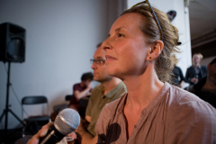 Barbara Visser bij lancering Platform BK